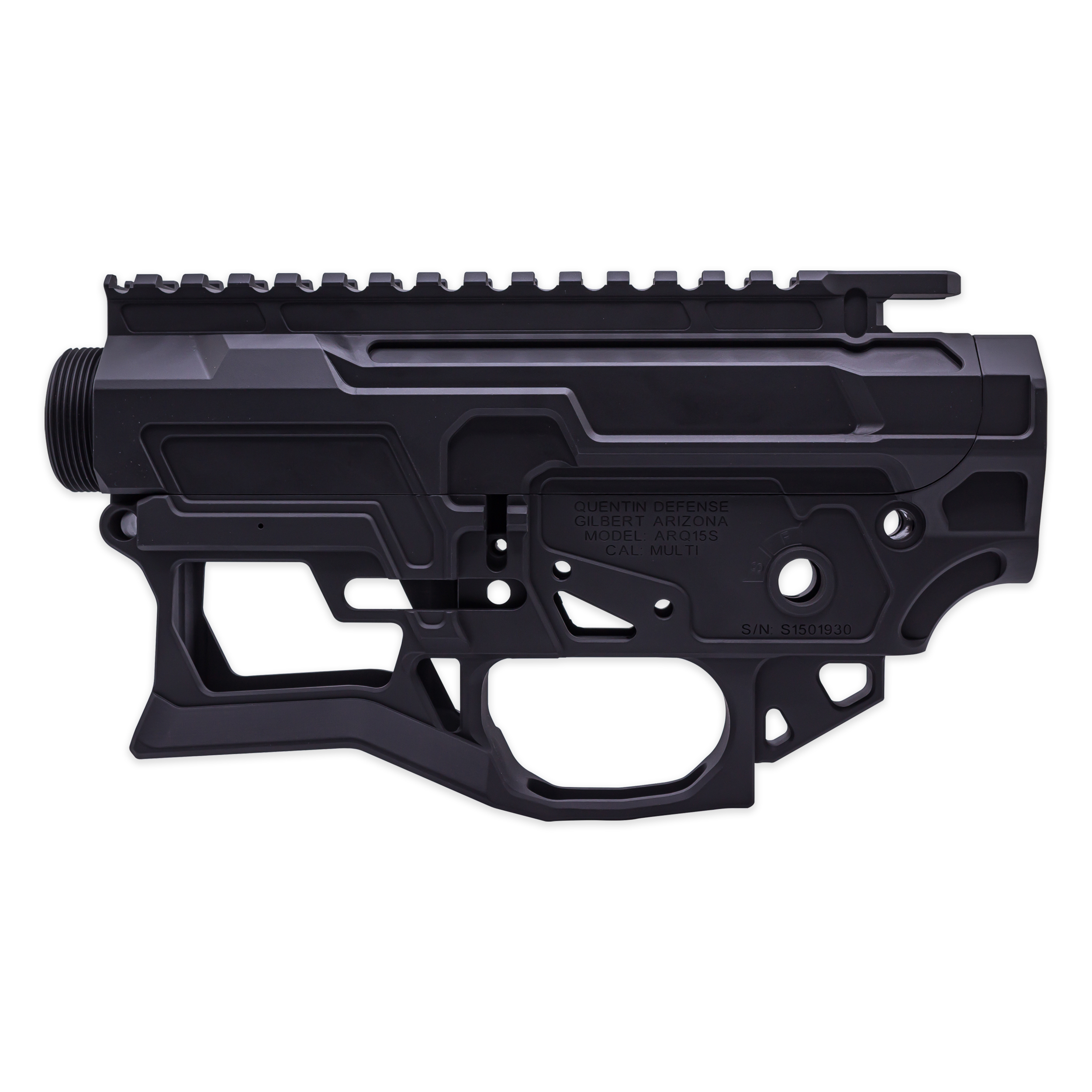 QUENTIN DEFENSE ARQ-15 SKELETONIZED BILLET RECEIVER SET