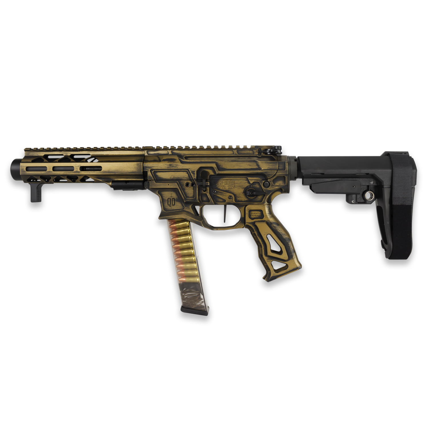 ARQ-9 Pistol,7″ Rail - Quentin Defense