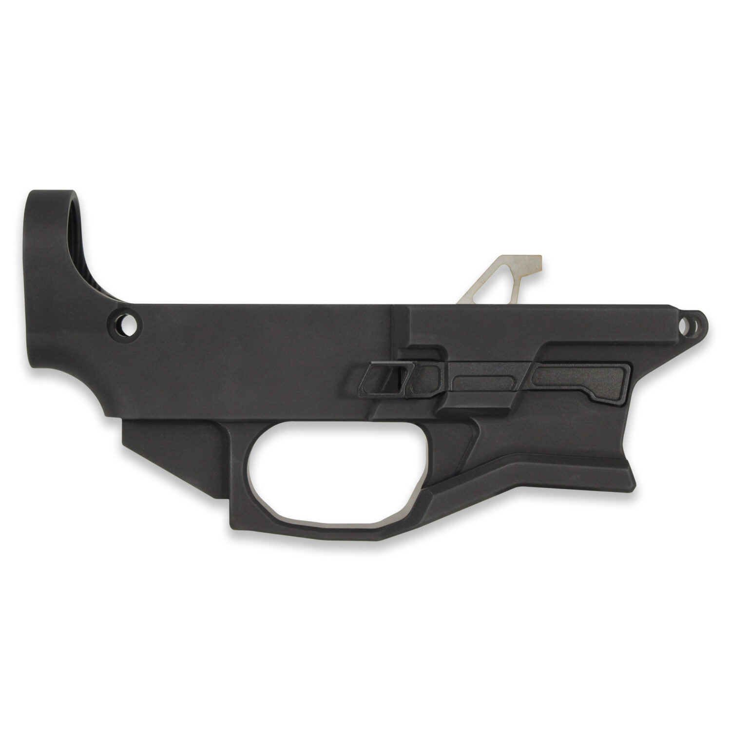 QUENTIN DEFENSE D-9 80% LOWER RECEIVER, BLACK ANODIZE