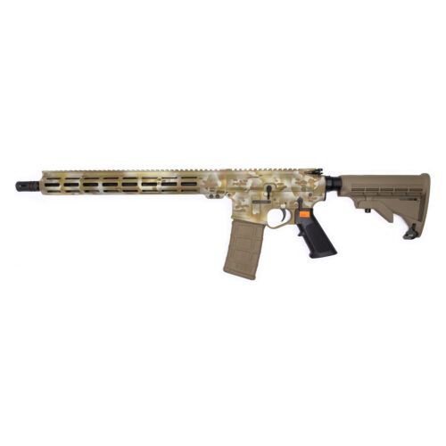 QUENTIN DEFENSE 16 INCH AR-15 COATED IN CERAKOTE