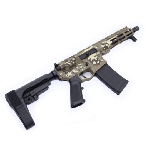QUENTIN-DEFENSE-D-15-7.5-INCH-PISTOL-CHOCOLATE-CHIP-CAMO-CERAKOTE